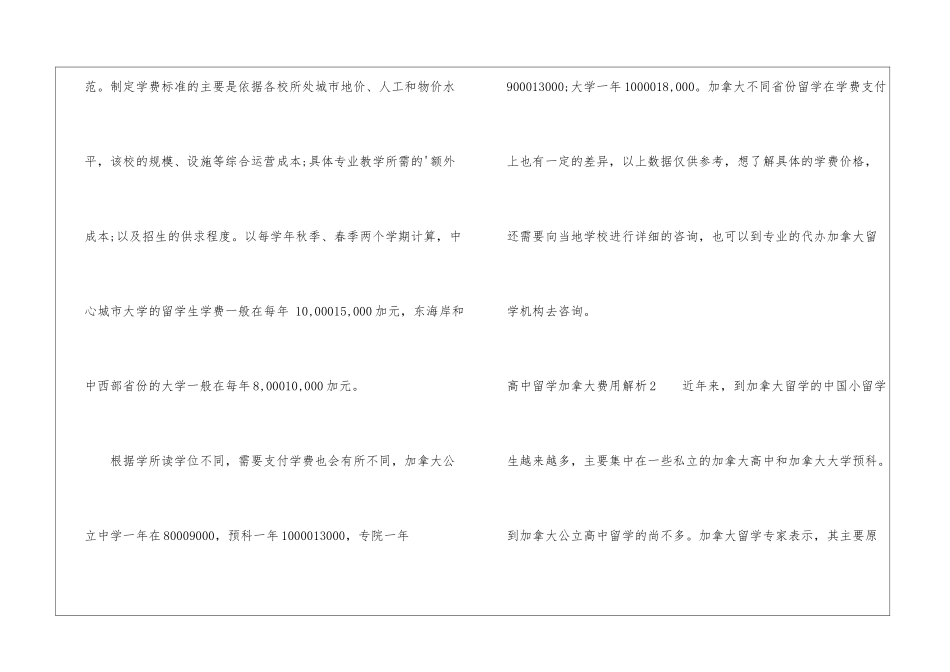 高中留学加拿大费用解析_第2页