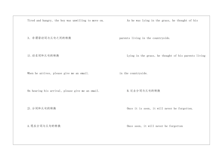 高中英语作文写作句型转换的技巧分析_第2页