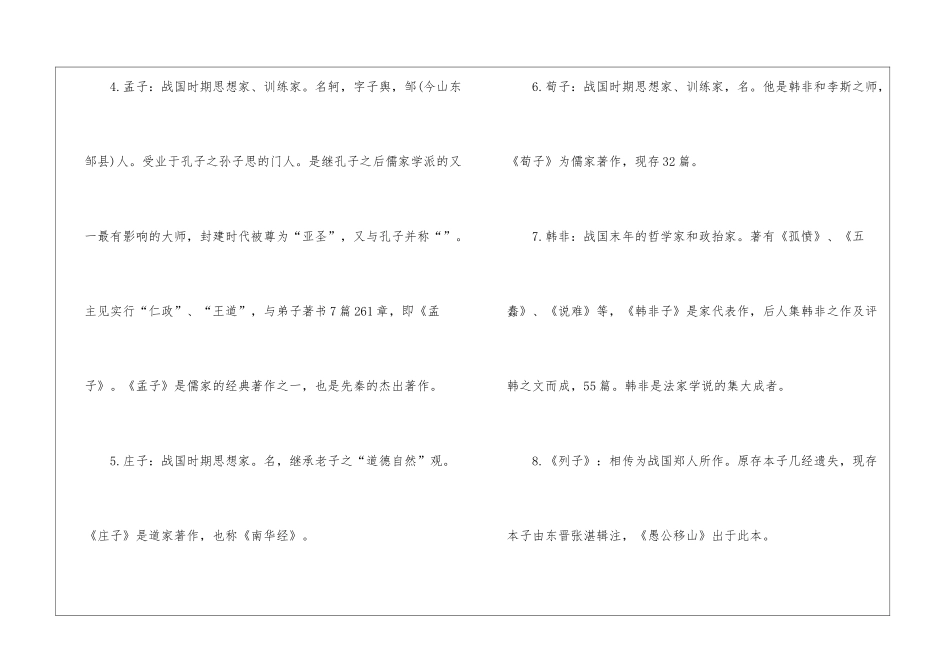 高中高考语文考点总结_第2页