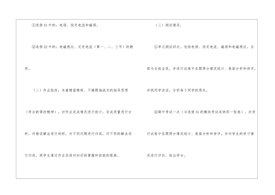 高二物理教学总结汇编6篇_第2页
