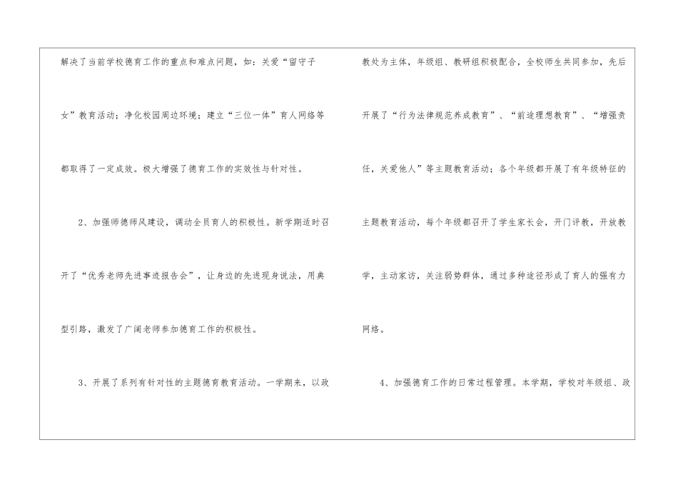 高校学期工作总结_第2页
