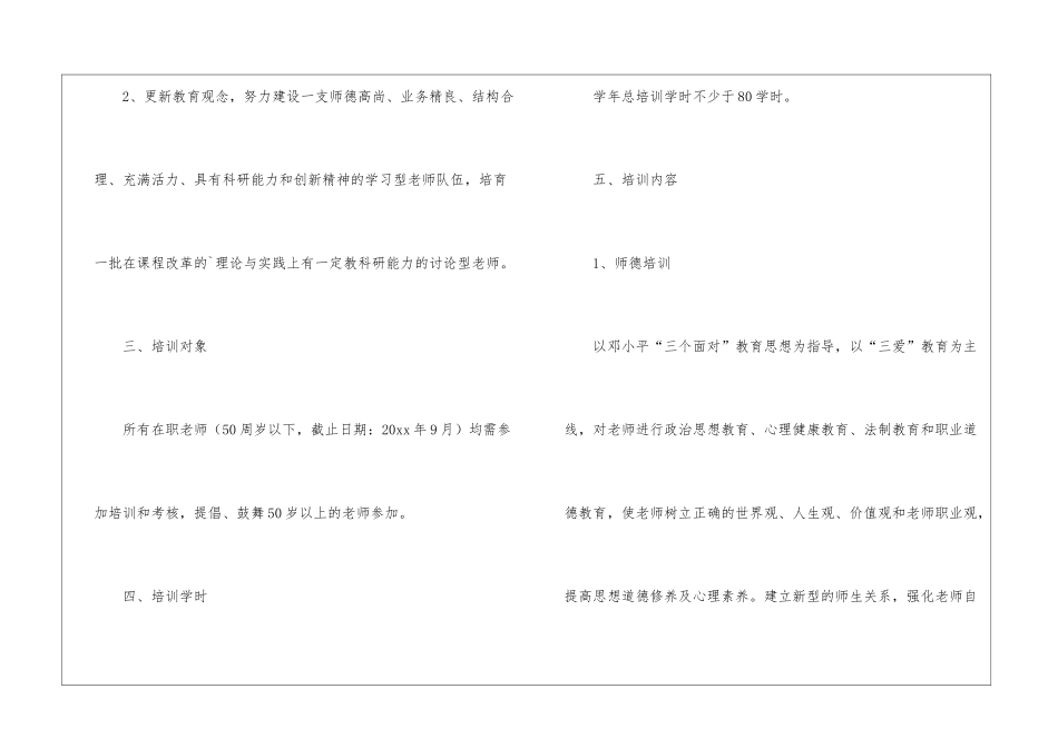 高校教师培训计划_第2页