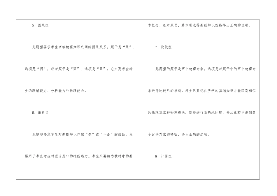 高考物理选择题解题方法_第3页