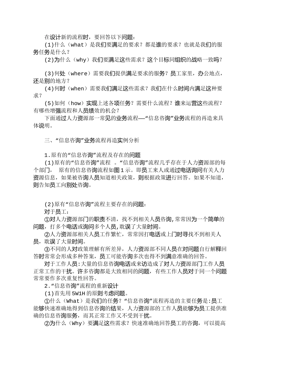 【2022精编】【精品文档-管理学】人力资源管理业务流程再造实例分析_人力资_第2页