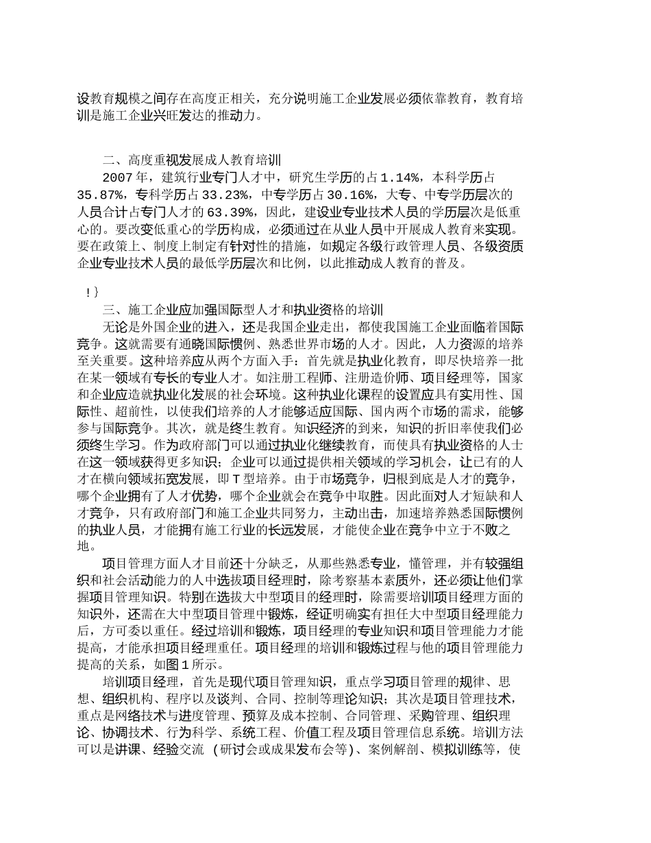 【2022精编】【精品文档-管理学】提高施工型企业从业人员素质的若干建议_人_第2页