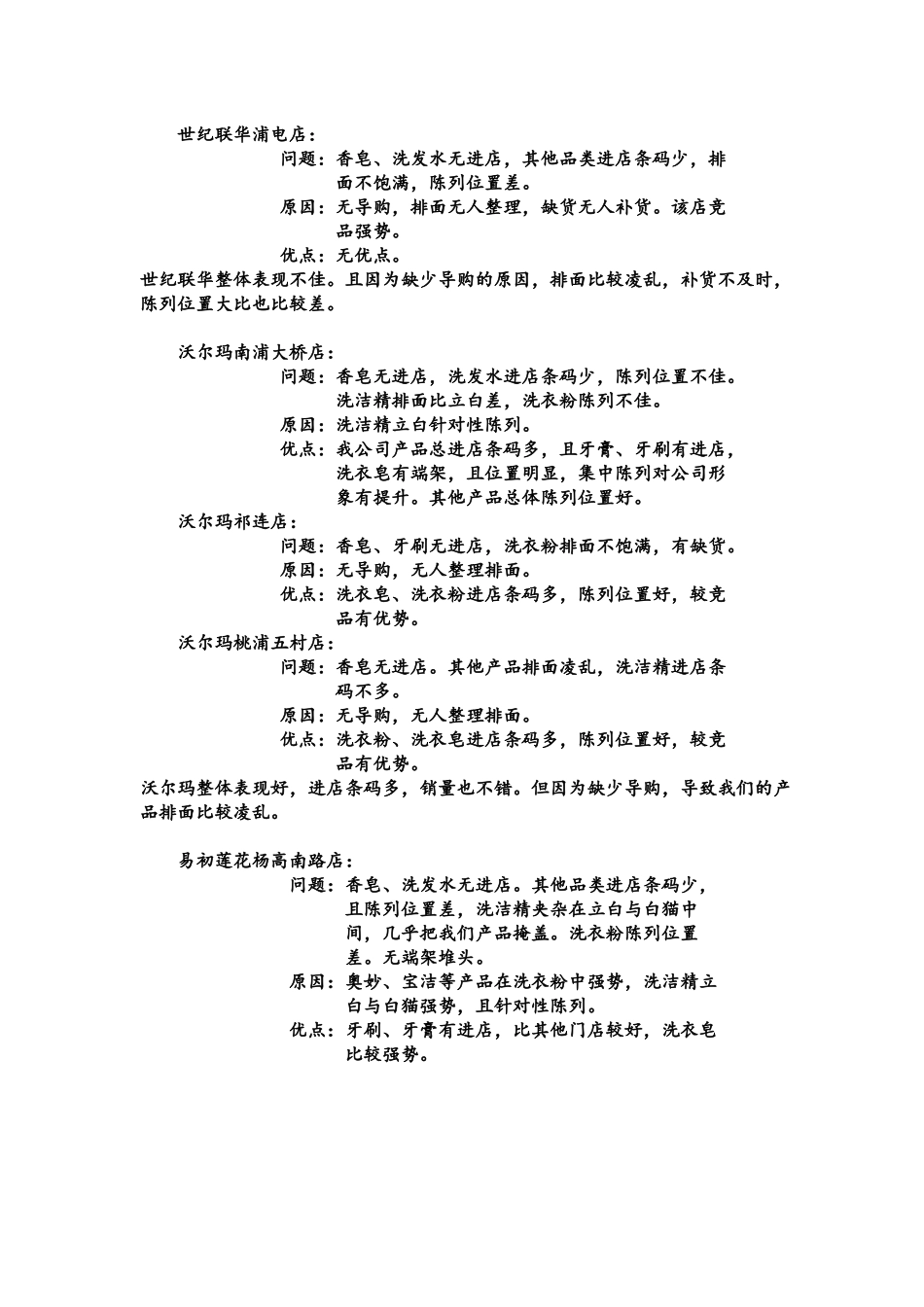 【2022精编】上海ka卖场XXXX年10月巡店报告_第2页
