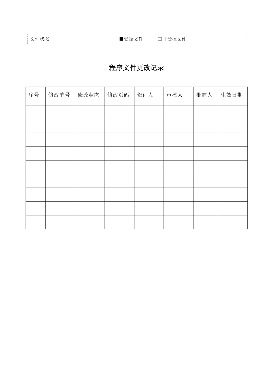【2022精编】上海xx软件科技发展有限公司程序文件(doc150)(1)_第2页