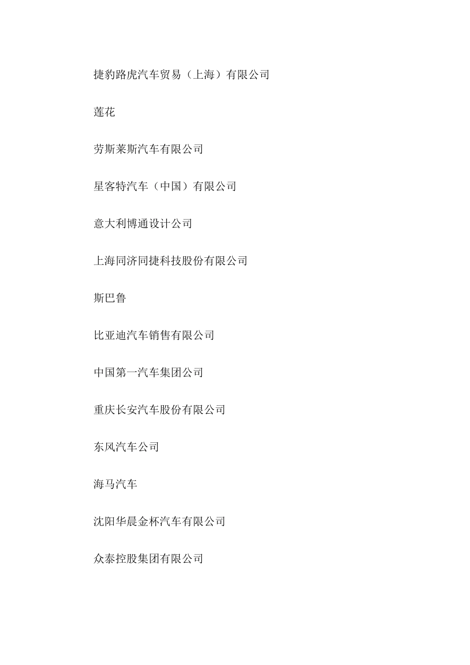 【2022精编】上海国家汽车工业展览会企业目录_第3页