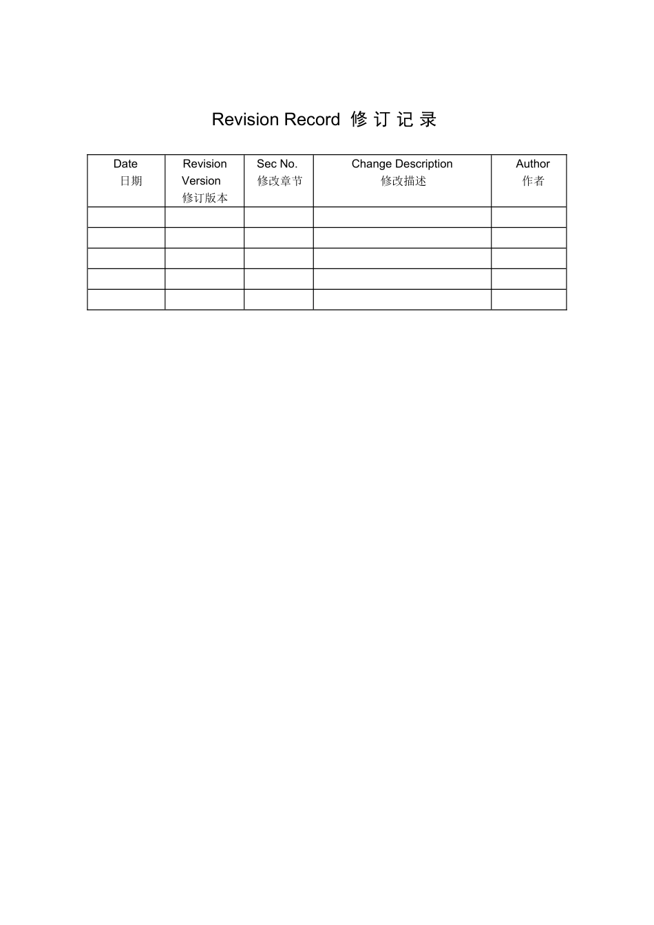 01标准系统上线方案模板V1.0_第2页