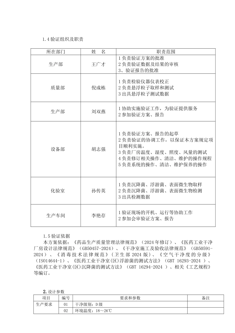 03前处理车间净化系统验证方案_第2页
