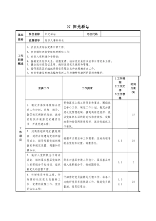07-阳光驿站工作手册