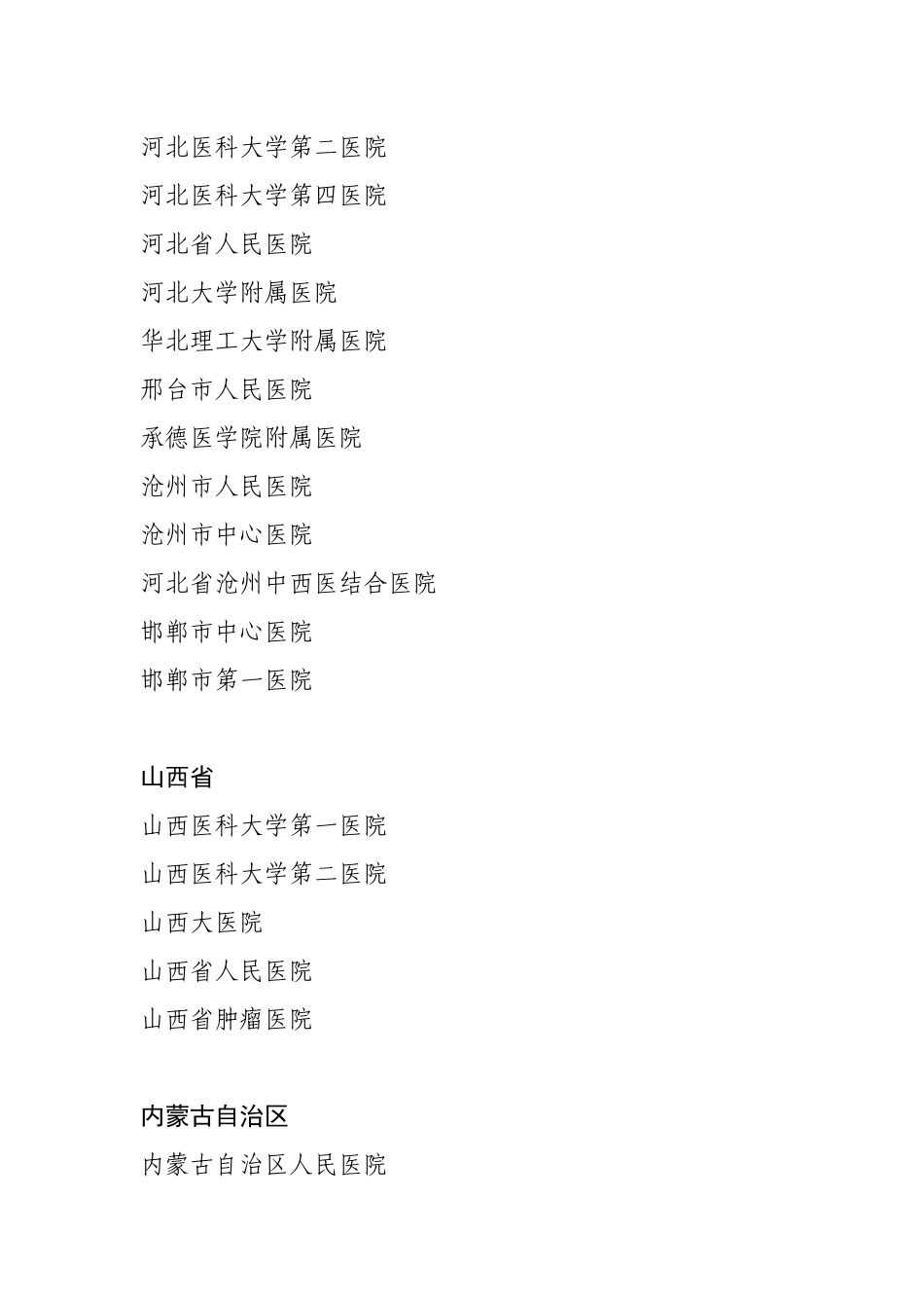 12-04关于印发第一批肿瘤（消化系统）多学科诊疗试点医院名单的通知_第3页