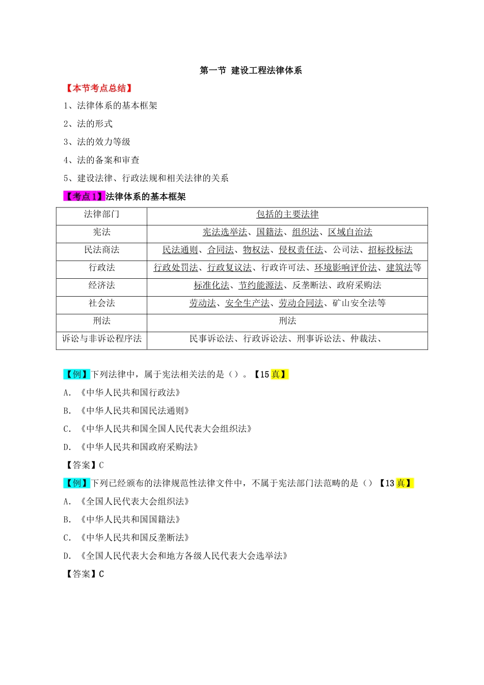 2024-2024年一建法规讲义_第2页