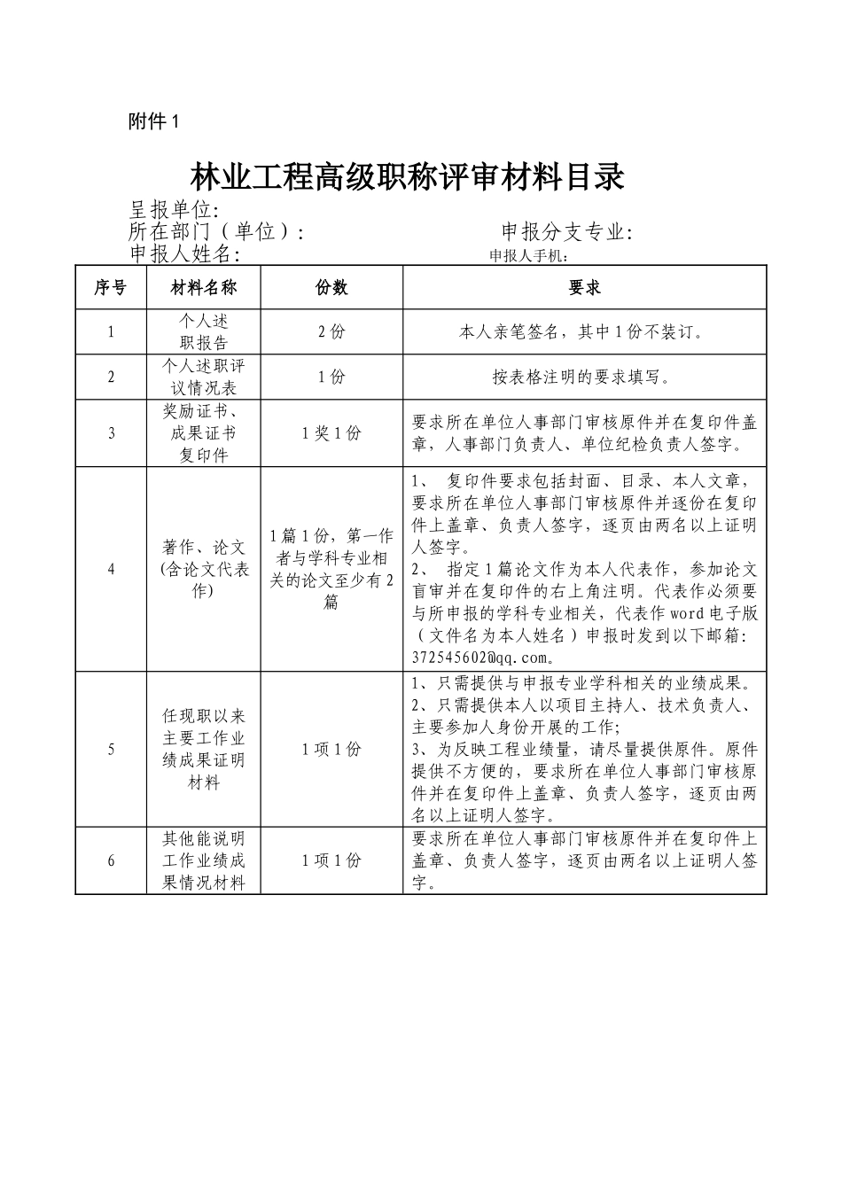 2024中高级职称评审文件-林业工程专业_第3页