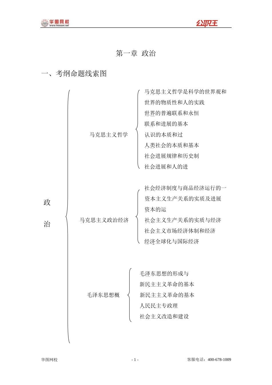 2024华图高分技巧班-常识判断讲义_第3页