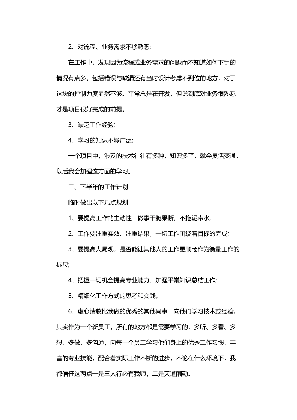 2024年IT技术职员工作计划_第3页