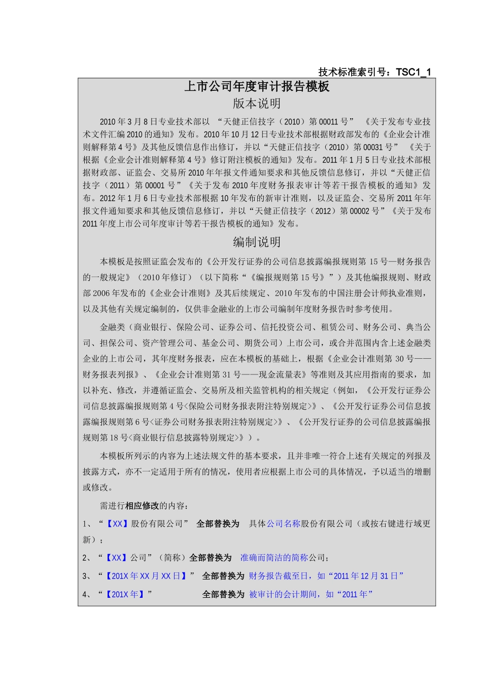 【2022精编】上市公司年度审计报告模板_第1页