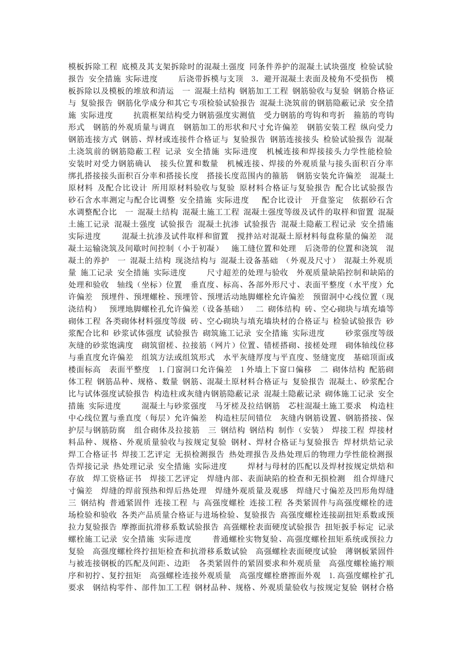 2024年【建筑工程质量检验计划大全】_第2页