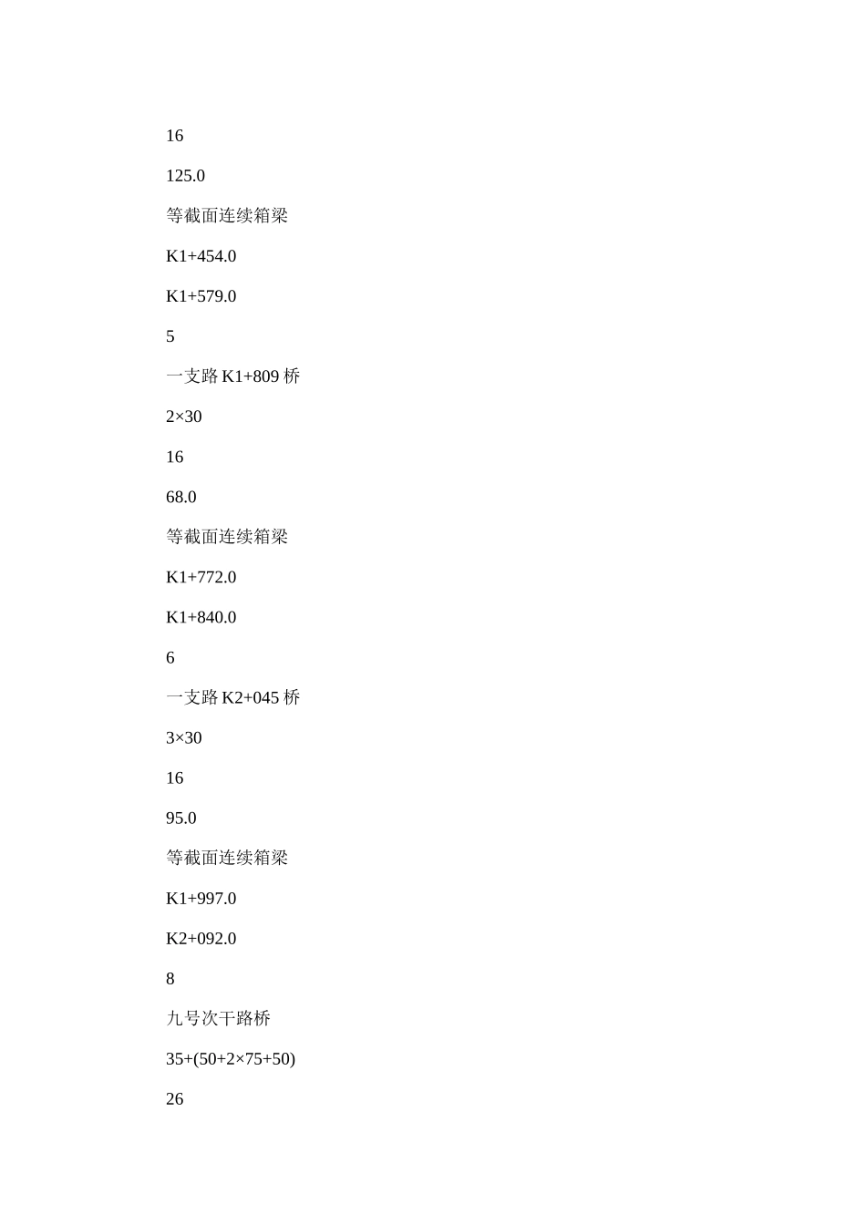 2024年两路寸滩保税港区空港生活配套区市政基础设施项目桥梁施工图设计说明_第3页