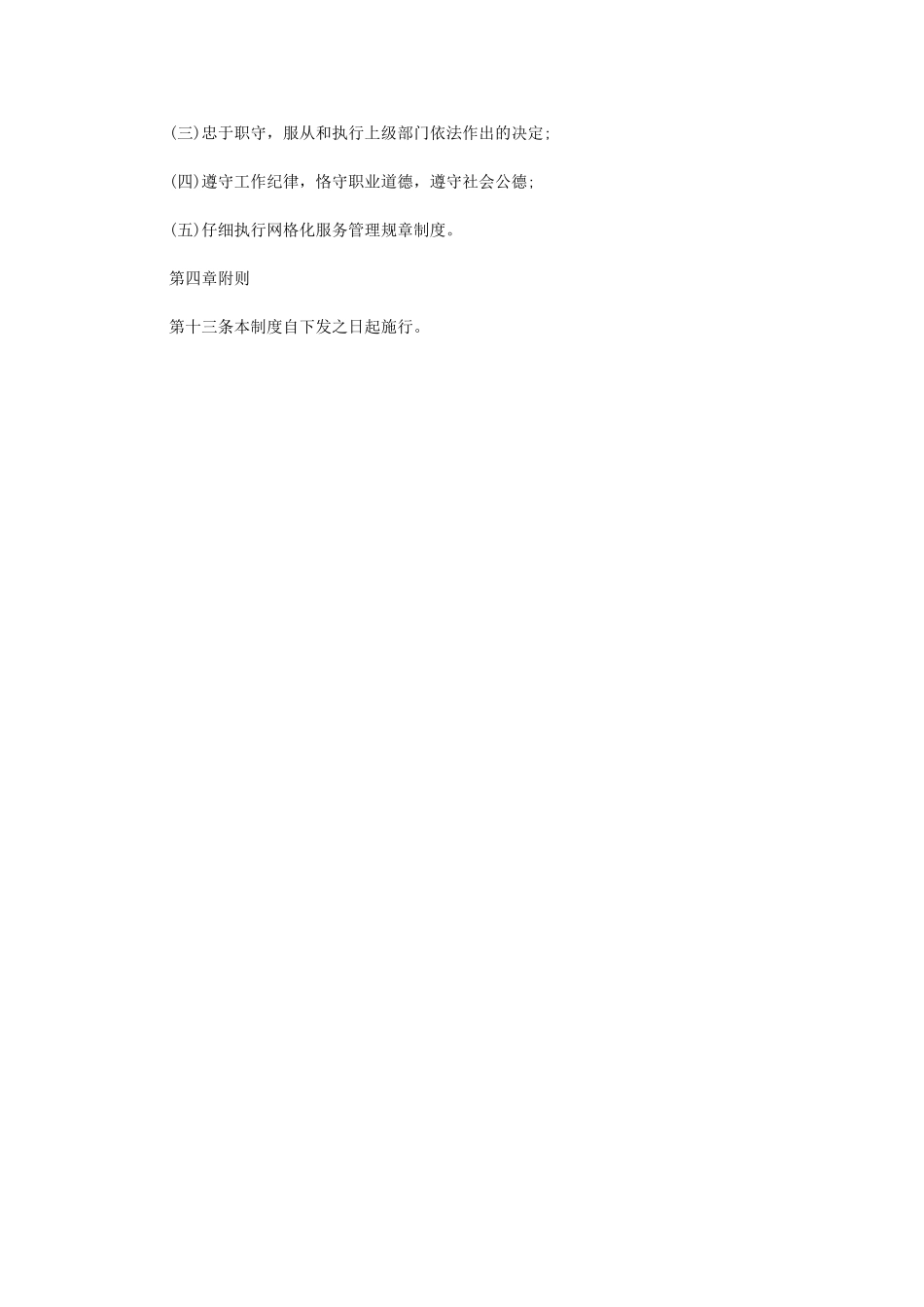 2024年乡村网格员设置制度_第3页