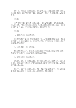 2024年供应室计划-供应室护理工作计划