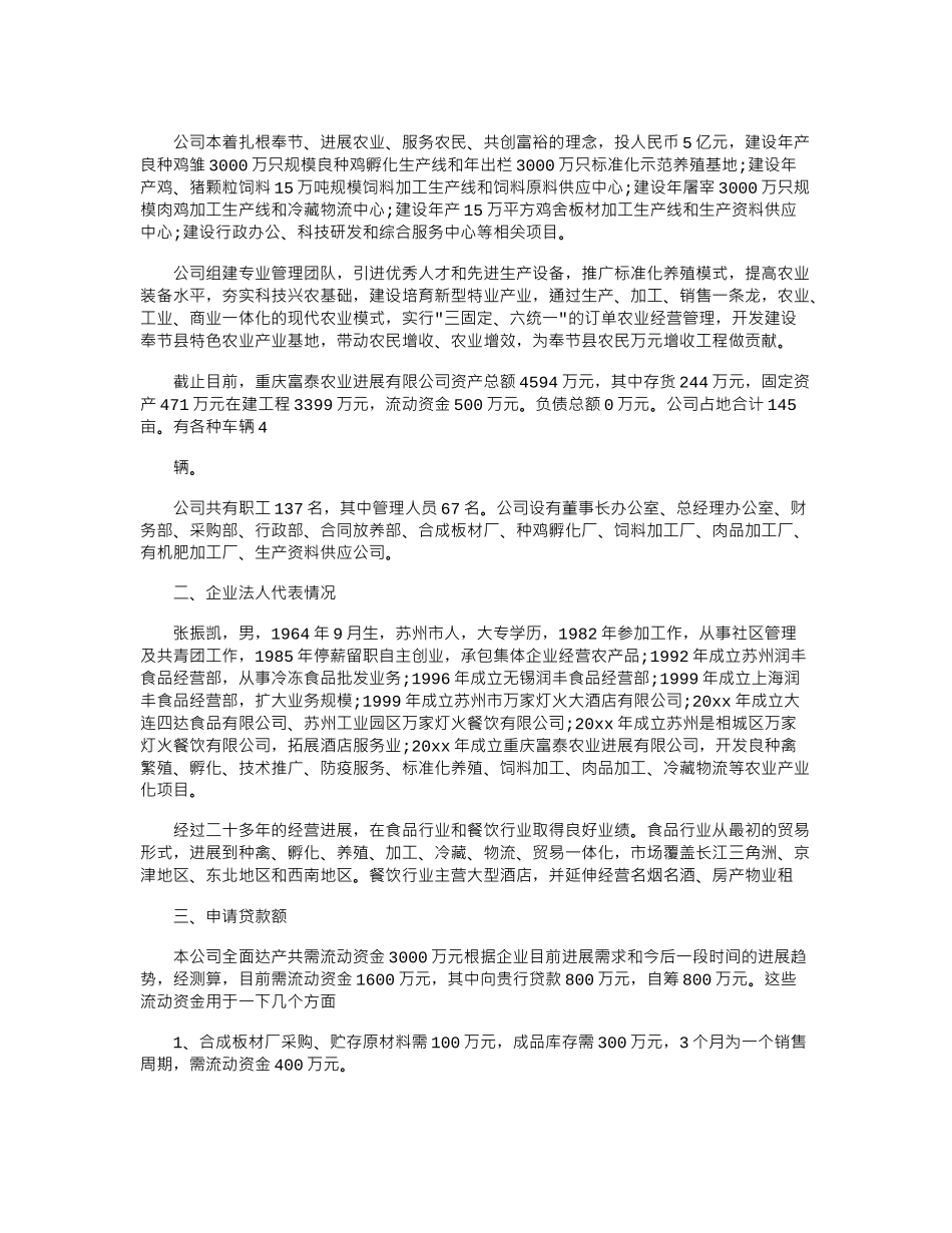 2024年公司借款申请书例文_第3页