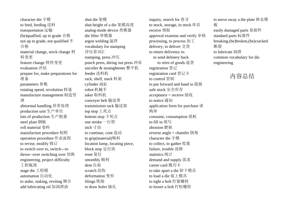 2024年医学专题—组装冲压术语_第3页