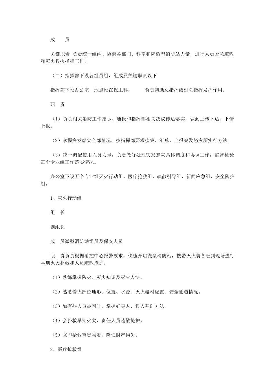 2024年医院消防应急专项预案_第2页