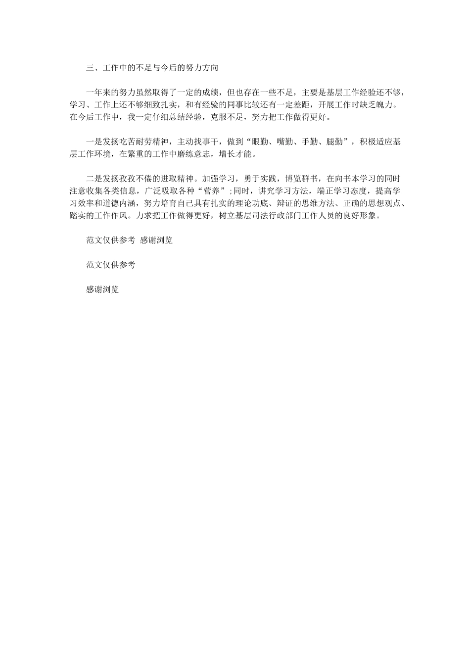 2024年司法工作总结_第2页