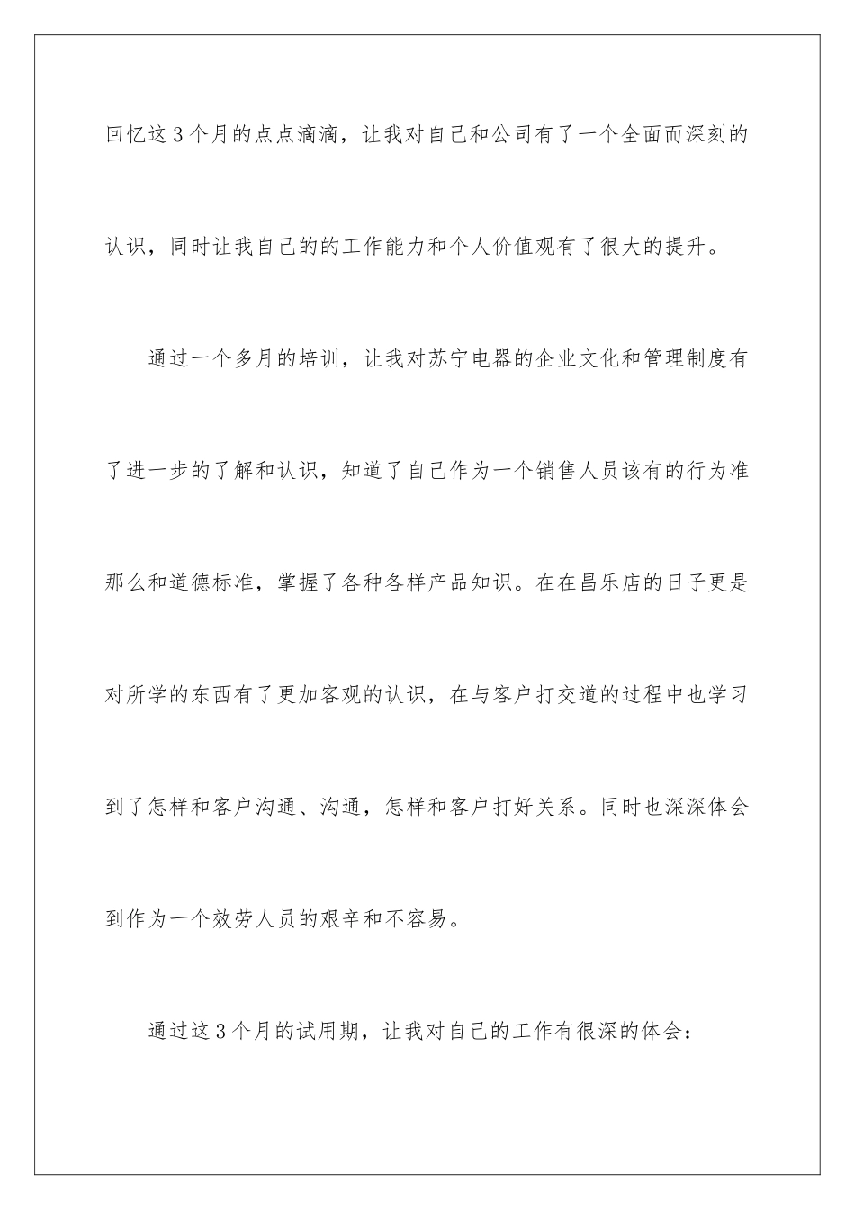 2024年员工试用期述职报告合集7篇_第2页