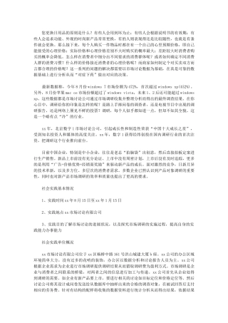 2024年市场研究公司实习总结