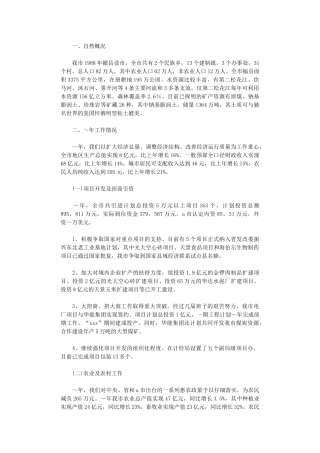 2024年市府工作总结及工作计划