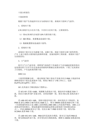 2024年干扰分析报告