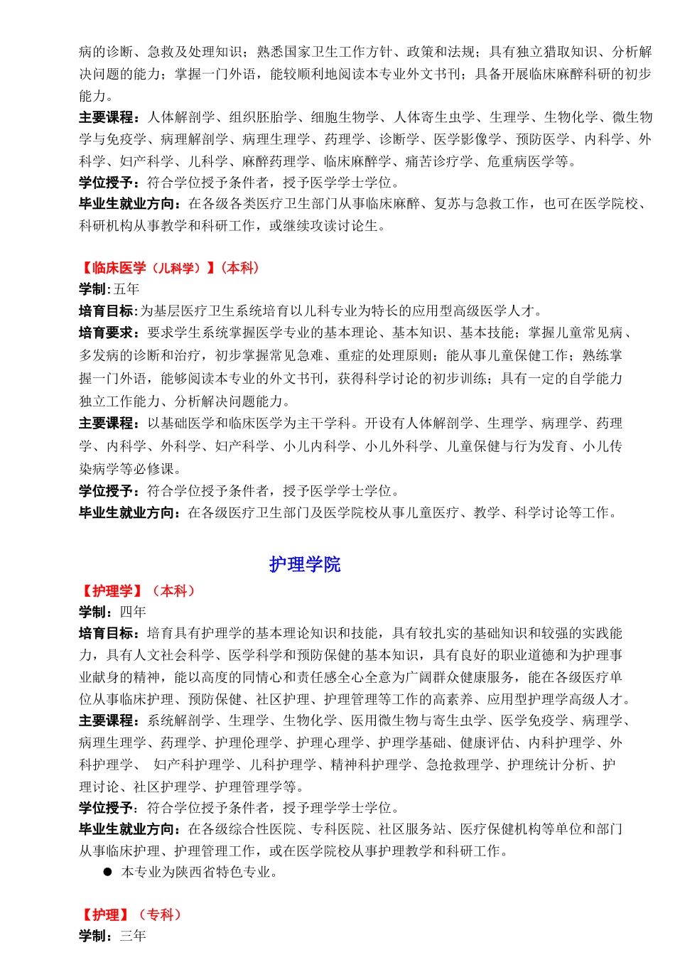 2024年招生专业介绍_第2页