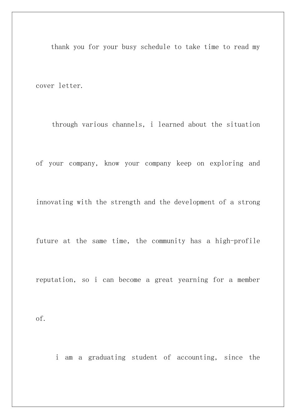 2024年有关英文求职信集合七篇_第2页