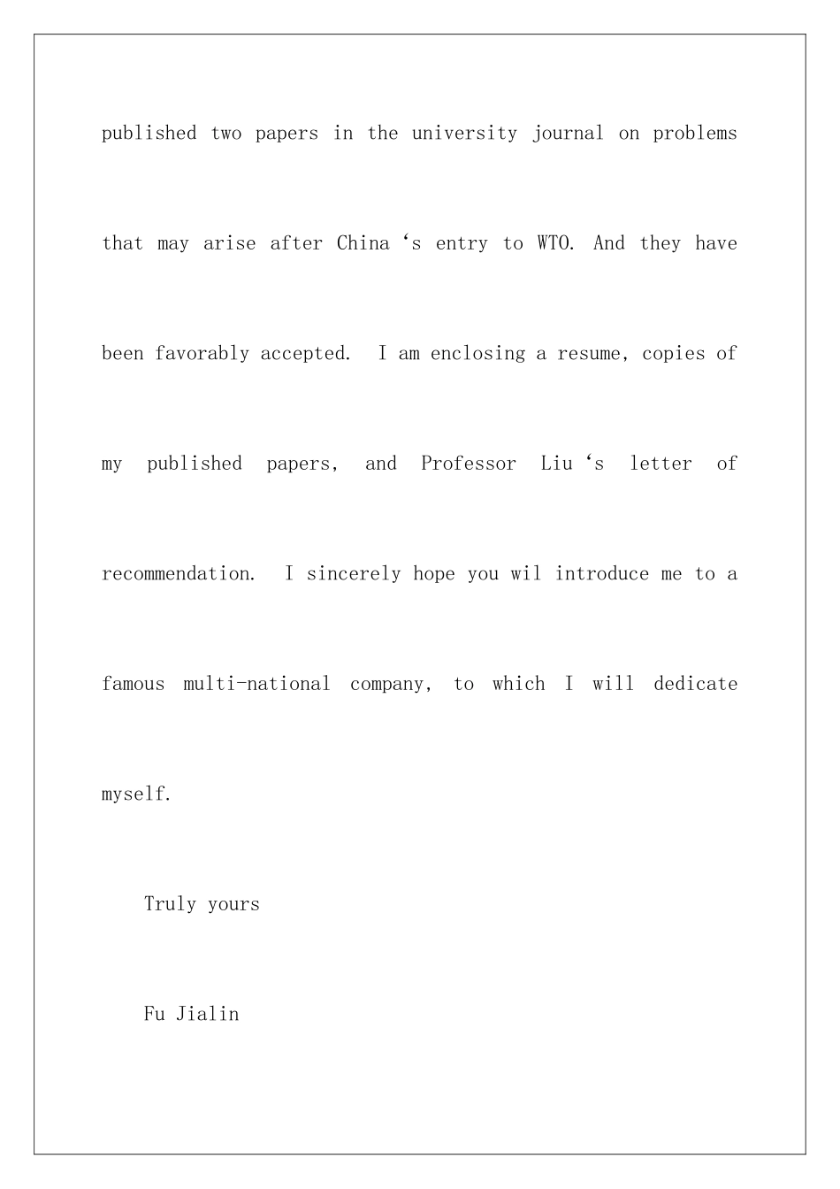 2024年有关英文的自荐信集锦6篇_第3页