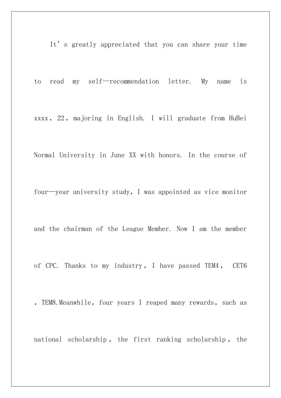 2024年有关英文求职信集合九篇_第2页