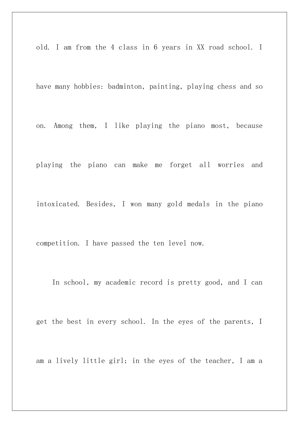 2024年有关英语自我介绍作文合集十篇_第2页