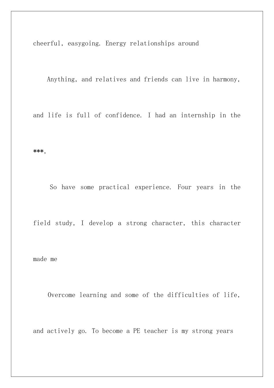 2024年有关面试英文自我介绍范文集锦10篇_第3页