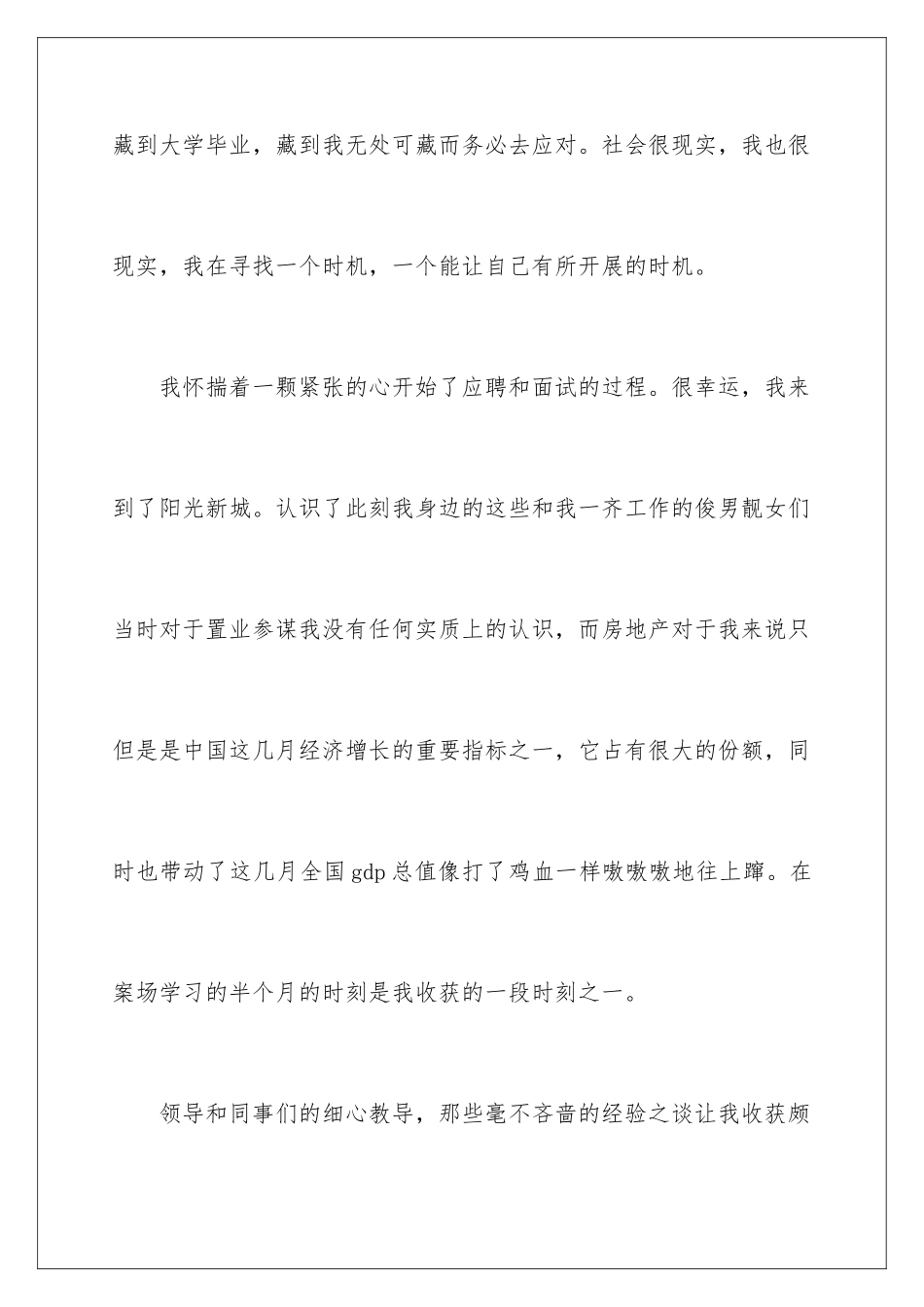 2024年置业顾问月总结_第3页