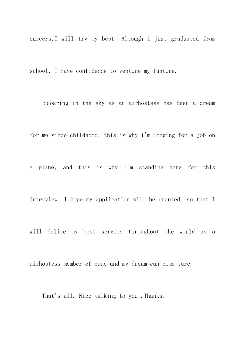 2024年英文专业求职信范文锦集6篇_第3页