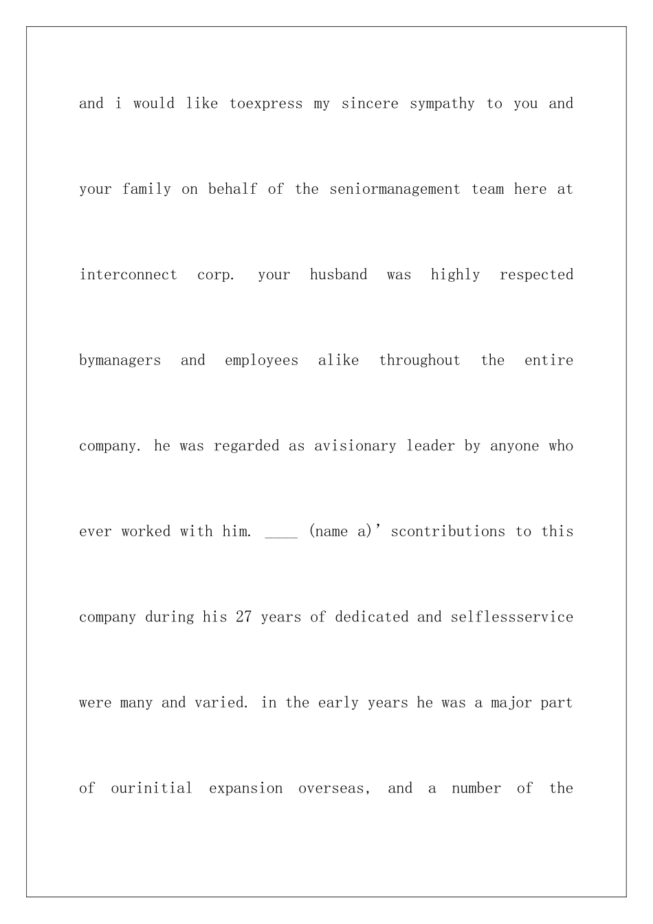2024年英文慰问信汇编五篇_第2页