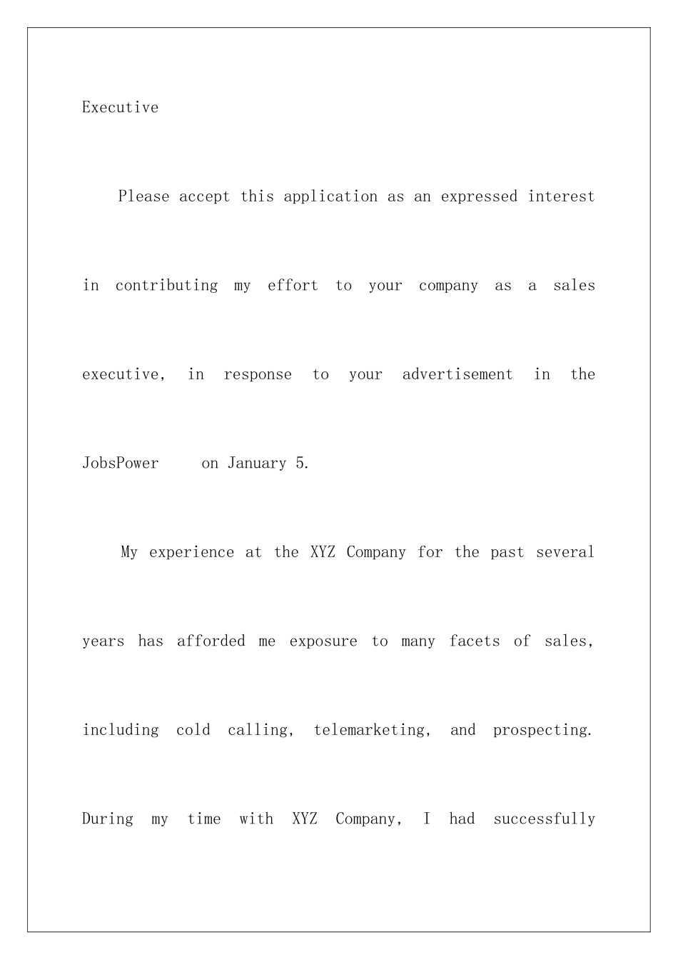 2024年英文求职信三篇_第2页