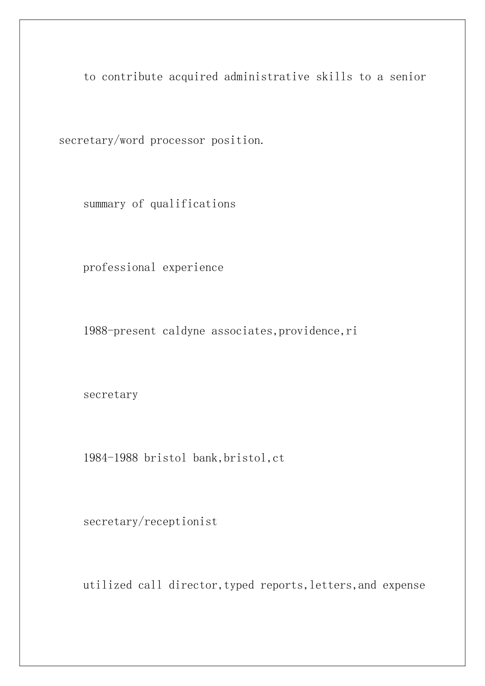 2024年英文求职信汇总五篇_第2页
