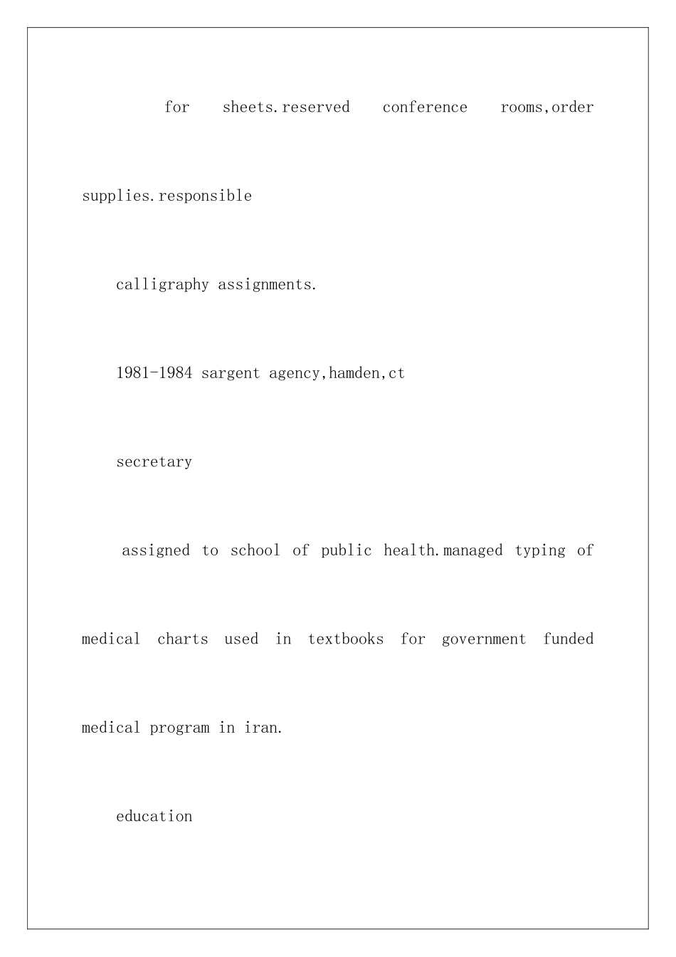 2024年英文求职信汇总五篇_第3页