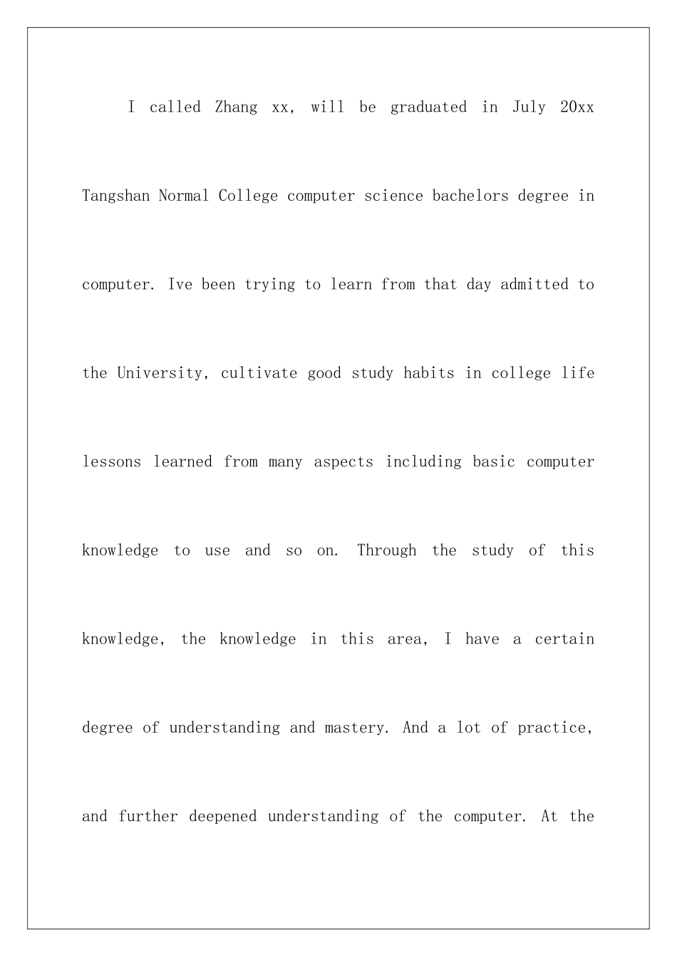 2024年英文求职信集合五篇_第2页