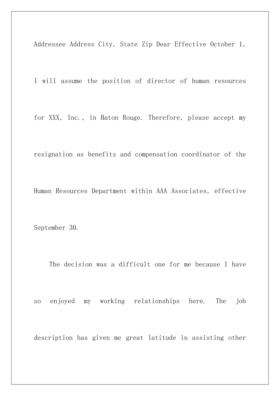 2024年英文的辞职报告三篇_第2页