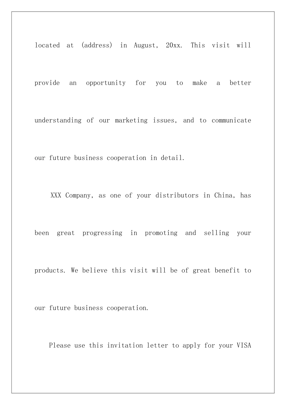 2024年英文的邀请函锦集九篇_第2页