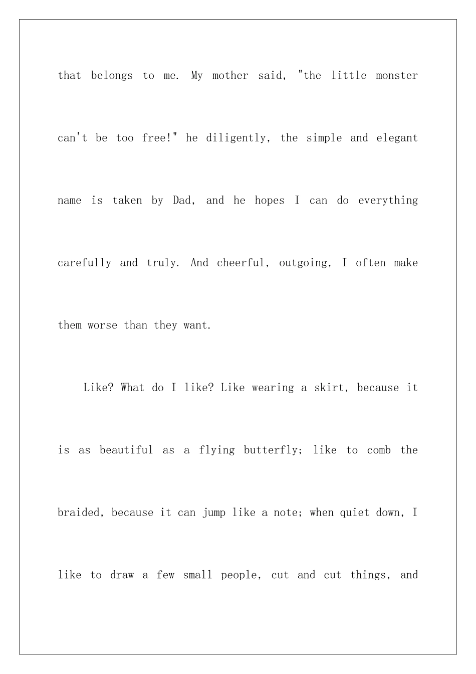 2024年英文自我介绍集合8篇_第2页