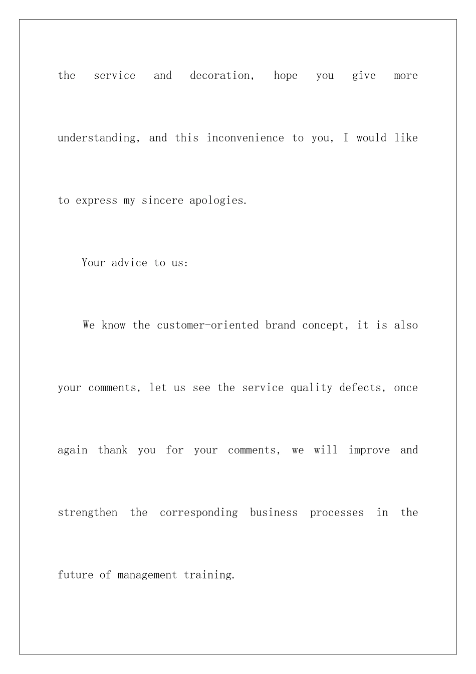 2024年英文道歉信11篇_第3页